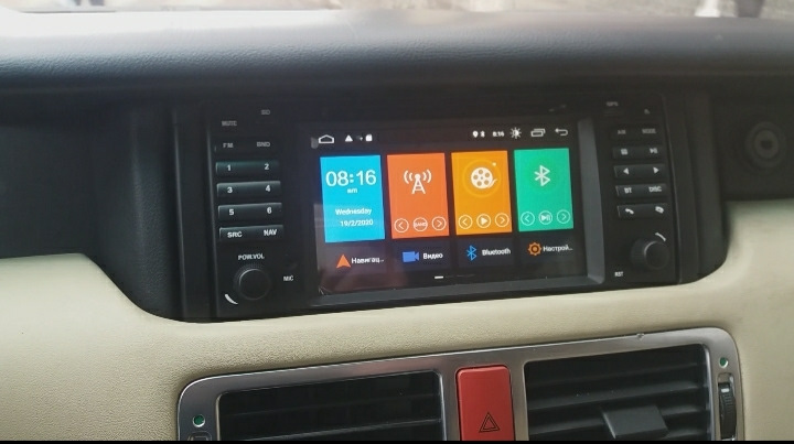 Магнітола, Мультимедіа Ленд Ровер Range Rover 2