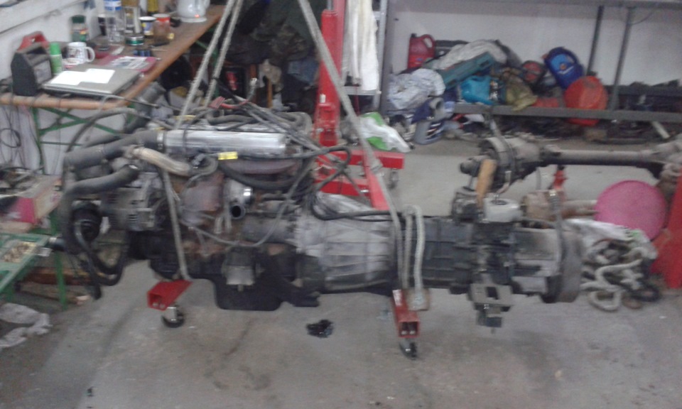 Заміна двигуна на 300TDI. 5