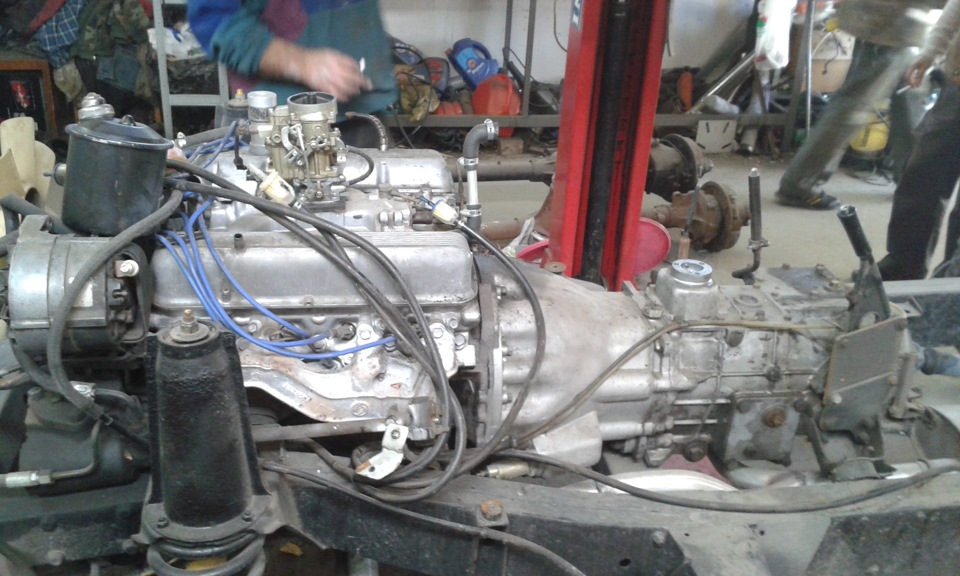 Заміна двигуна на 300TDI. 2