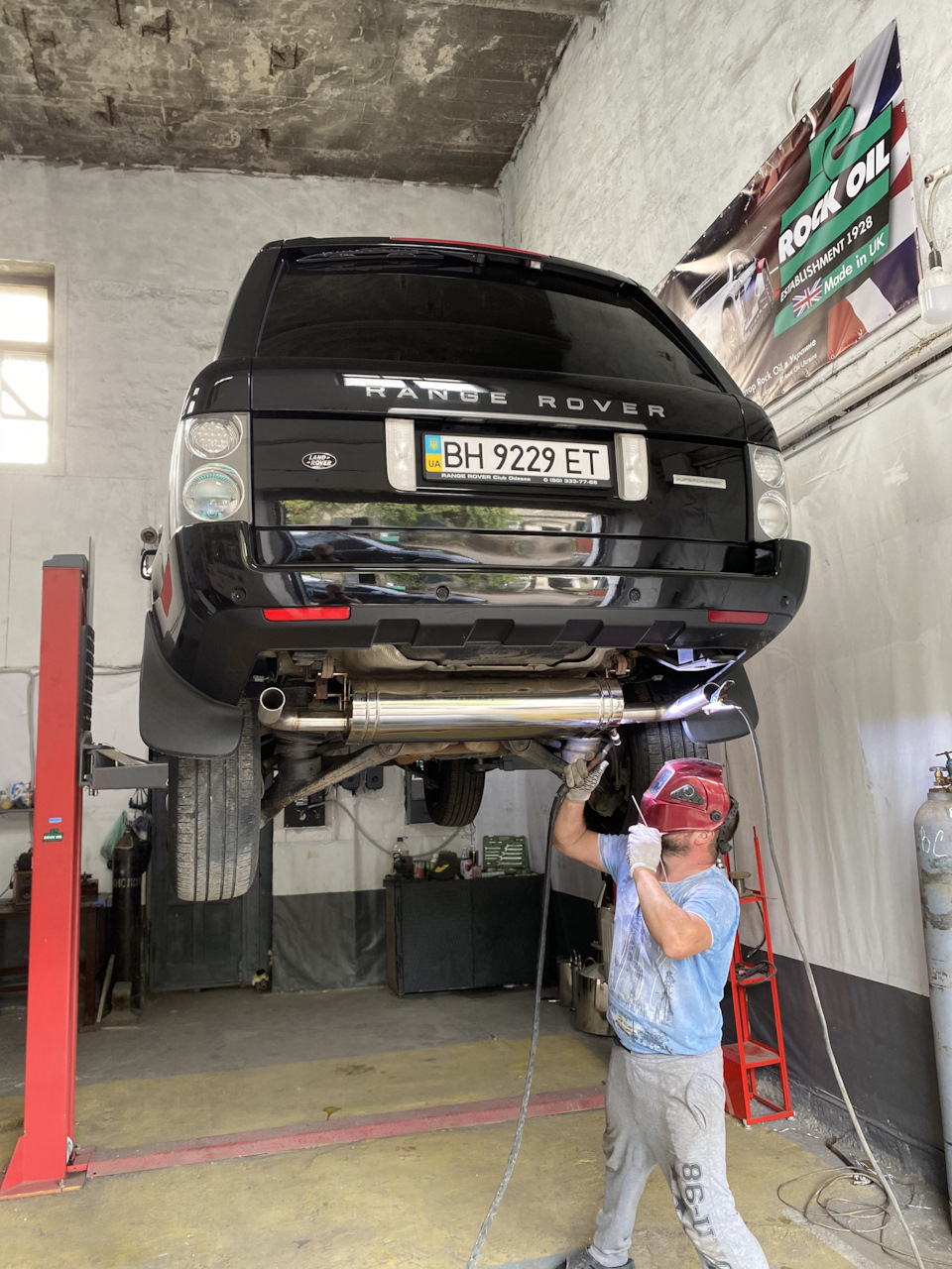 Вихлоп 4.2 supercharge 3