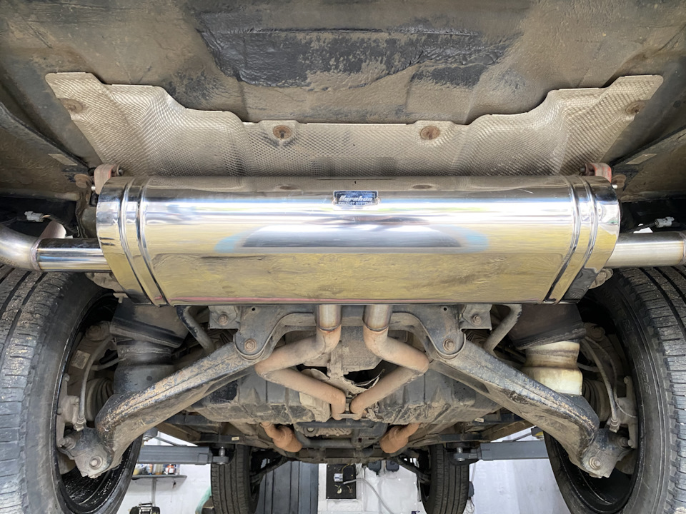 Вихлоп 4.2 supercharge 5