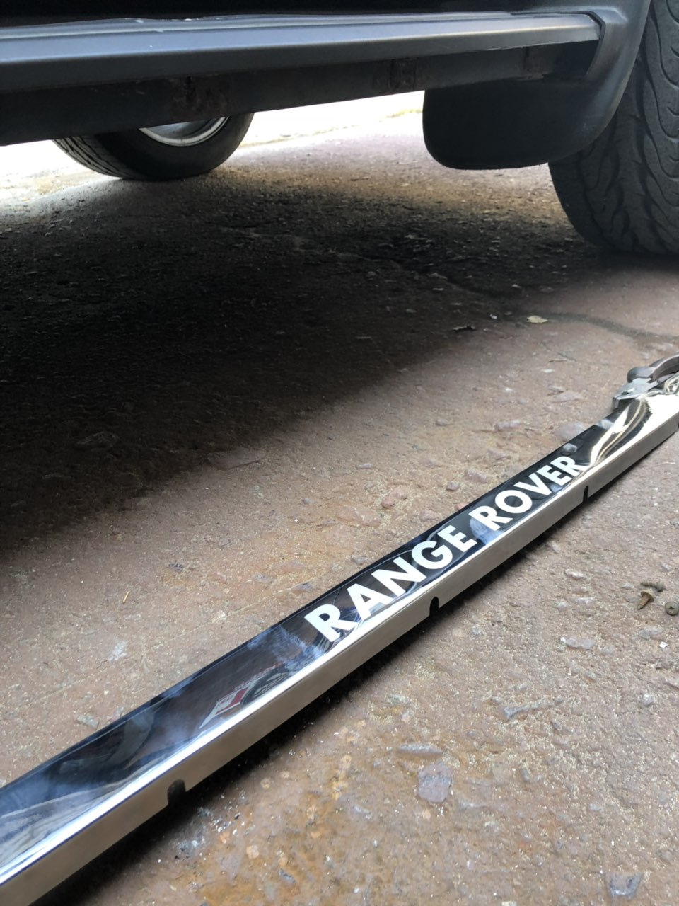 Накладки на пороги RANGE ROVER 2