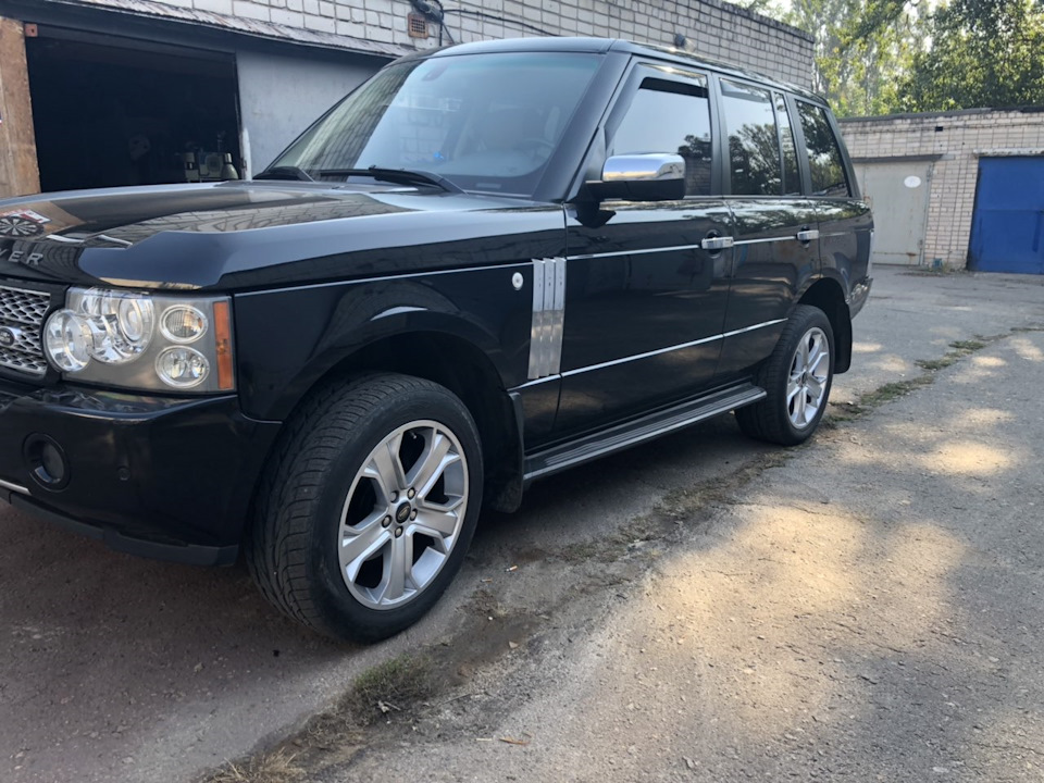 Накладки на пороги RANGE ROVER 4