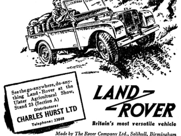British history of Land Rover 1