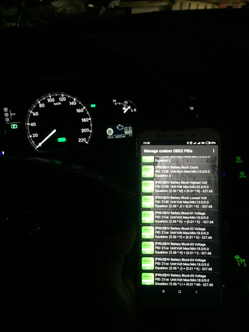 Elm327 китайський та Torque pro 1