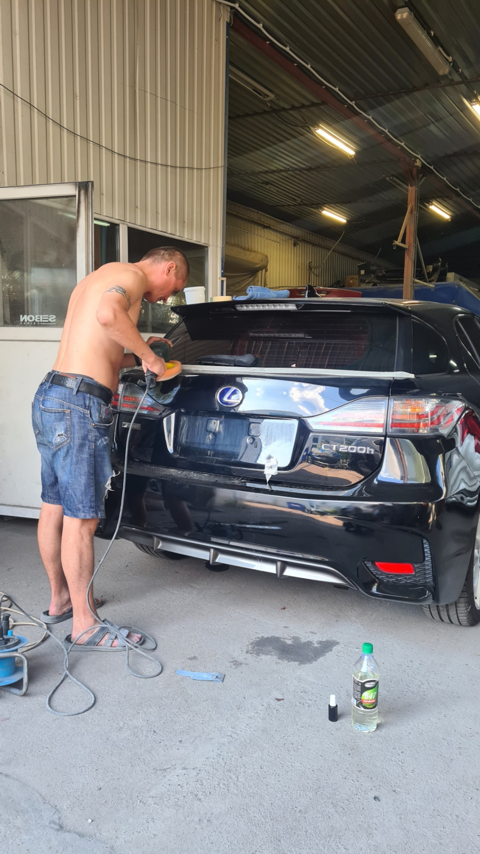 Особливості F-Sport. Полірування. 1
