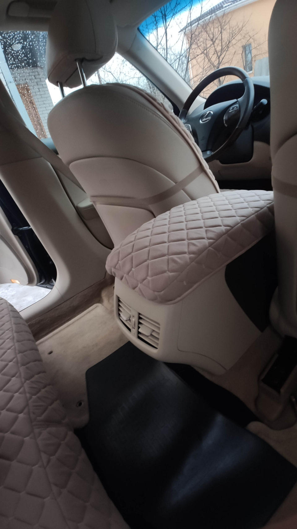 Індивідуальні накидки на сидіння Lexus es350 5
