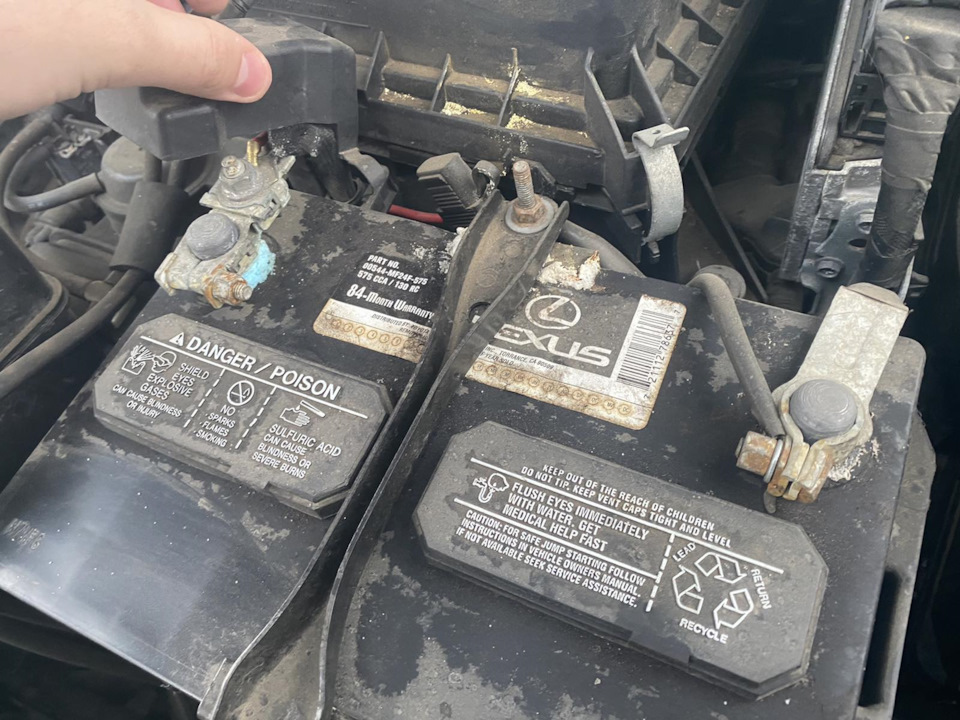 АКБ LEXUS ES 350 Заміна, Заміна 70ah-630 струм 3