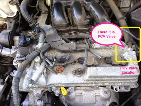 Чистка клапана PCV (вентиляції картерних газів) 3