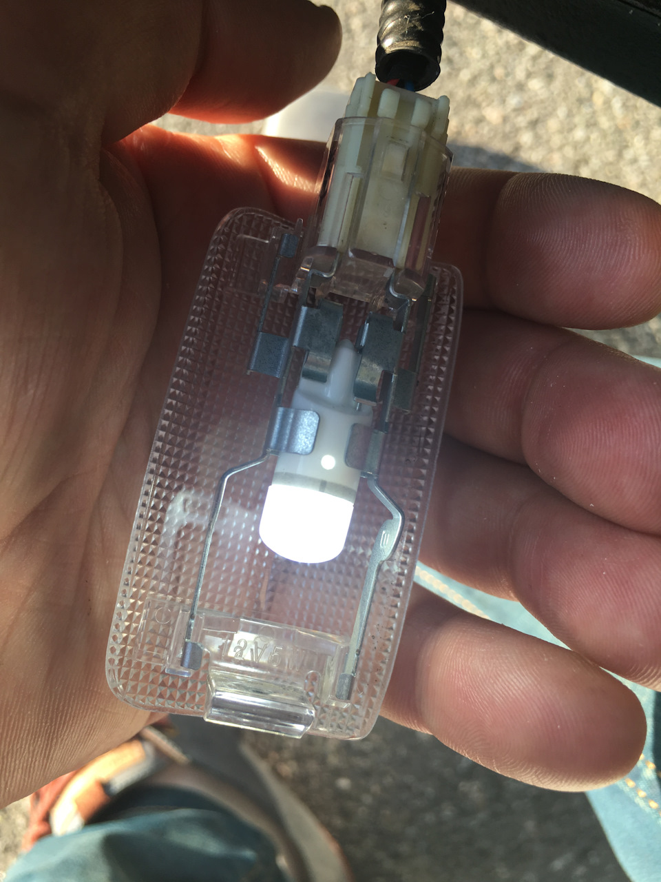 LED світло у двері :) 5