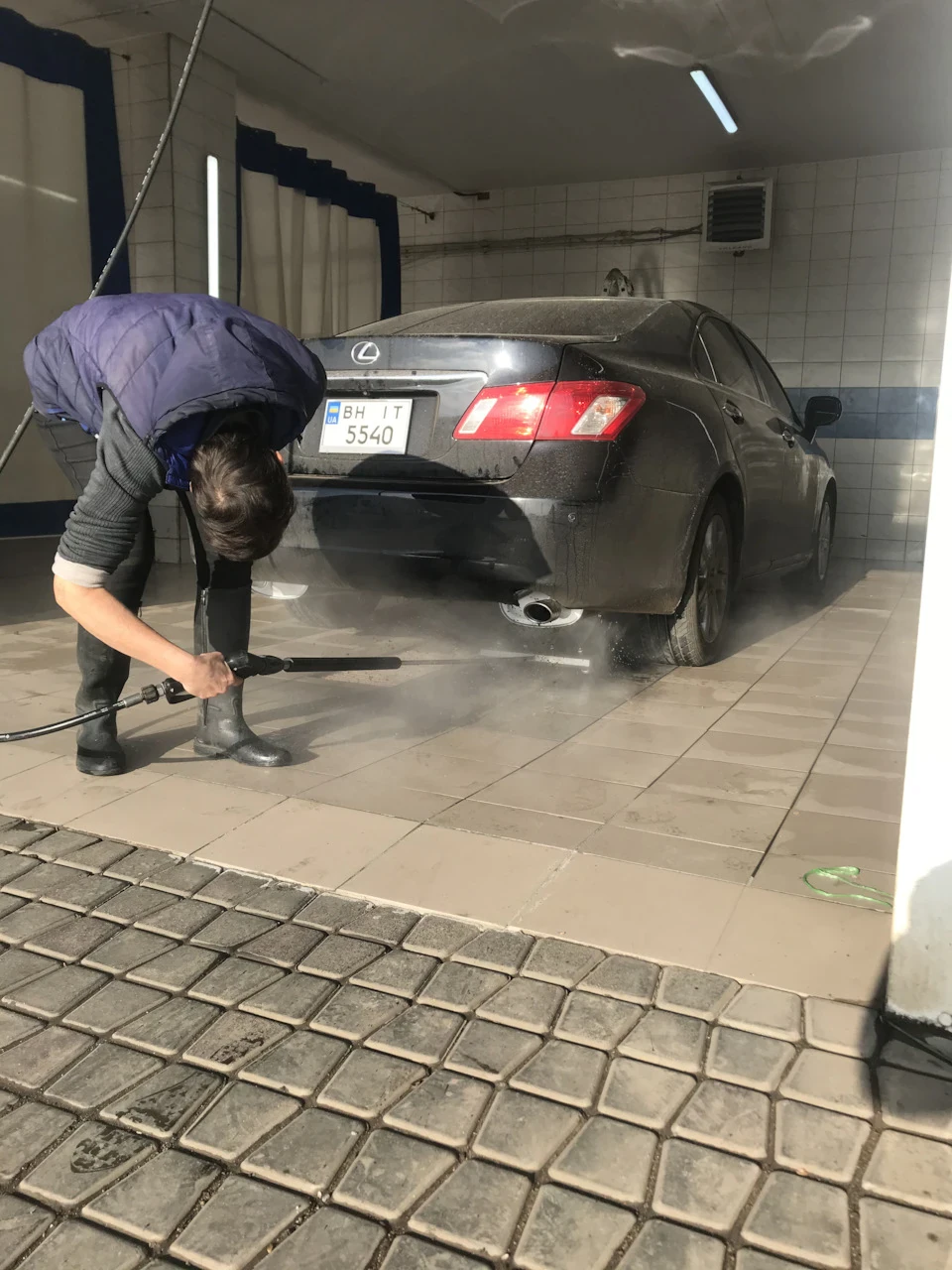 8. Миття днища