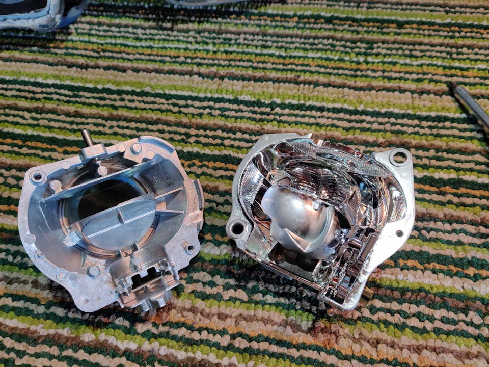 Заміна штатних лінз на BI-LED. Частина -1 4