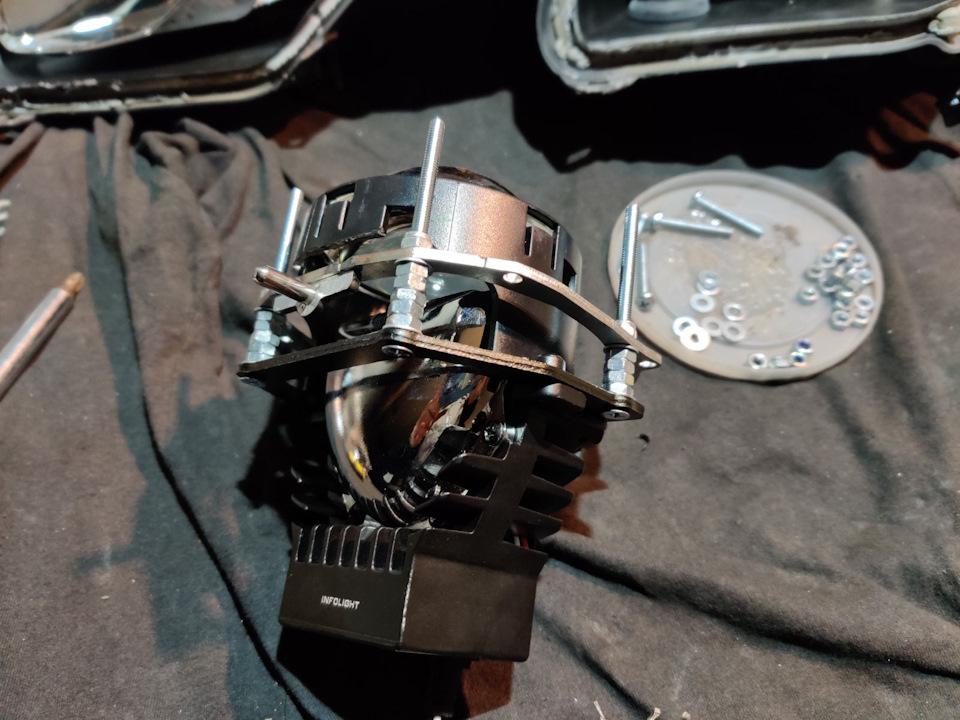 Заміна штатних лінз на BI-LED. Частина -2 2