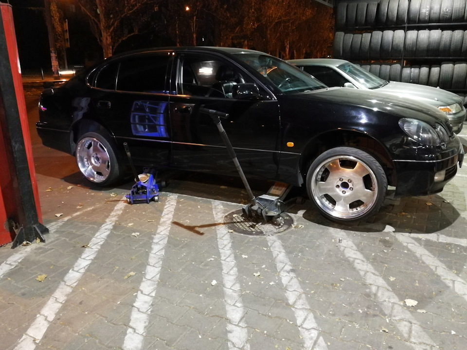 Приміряв диски Work r19 зад 9.5j перед 8.5j 5