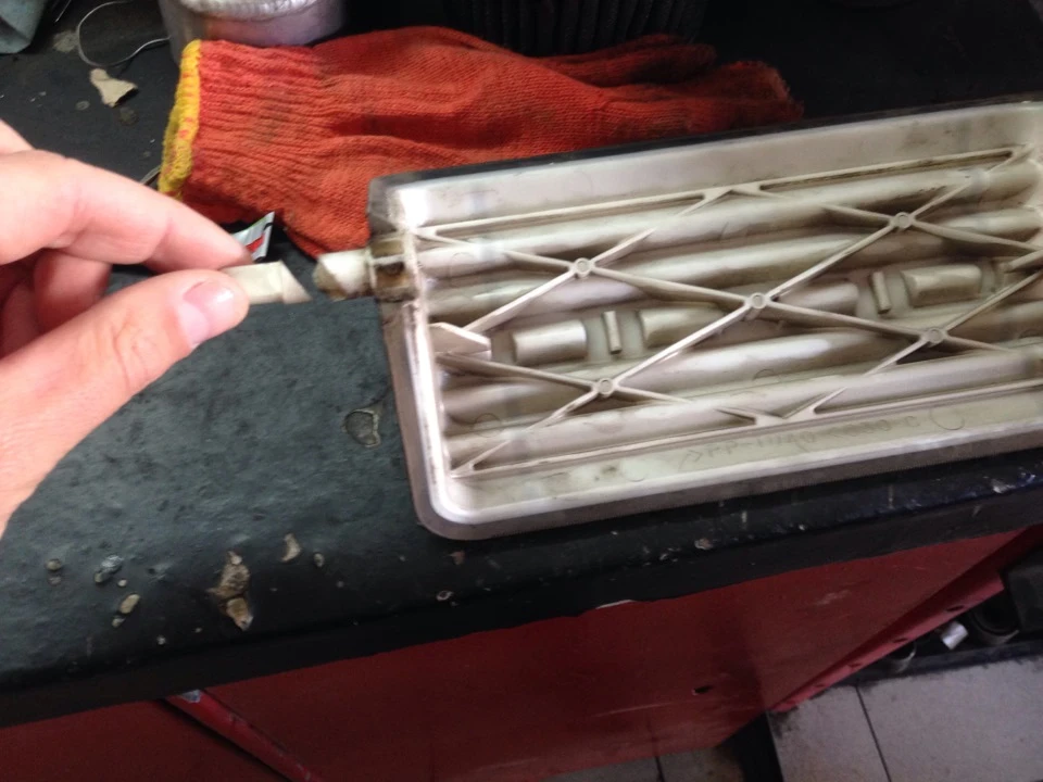 Ремонт заслінки печі