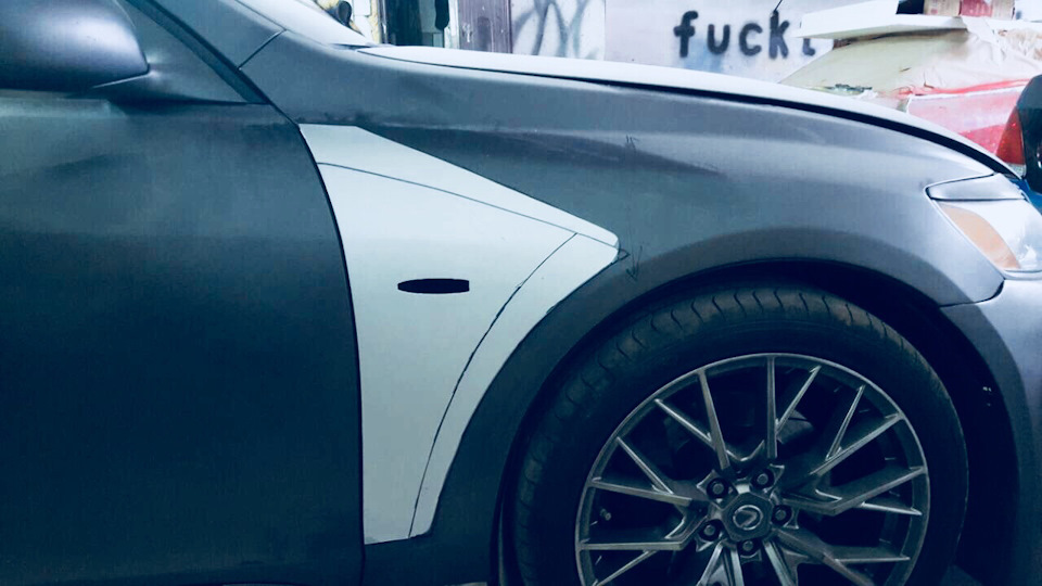 Крила Lexus GS зі зябрами 💊 4