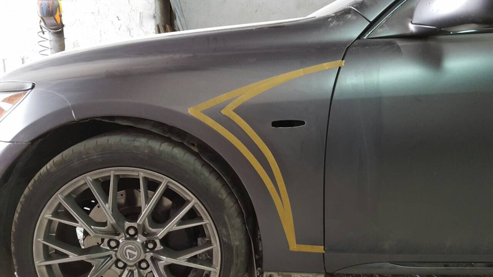 Крила Lexus GS зі зябрами 💊 3