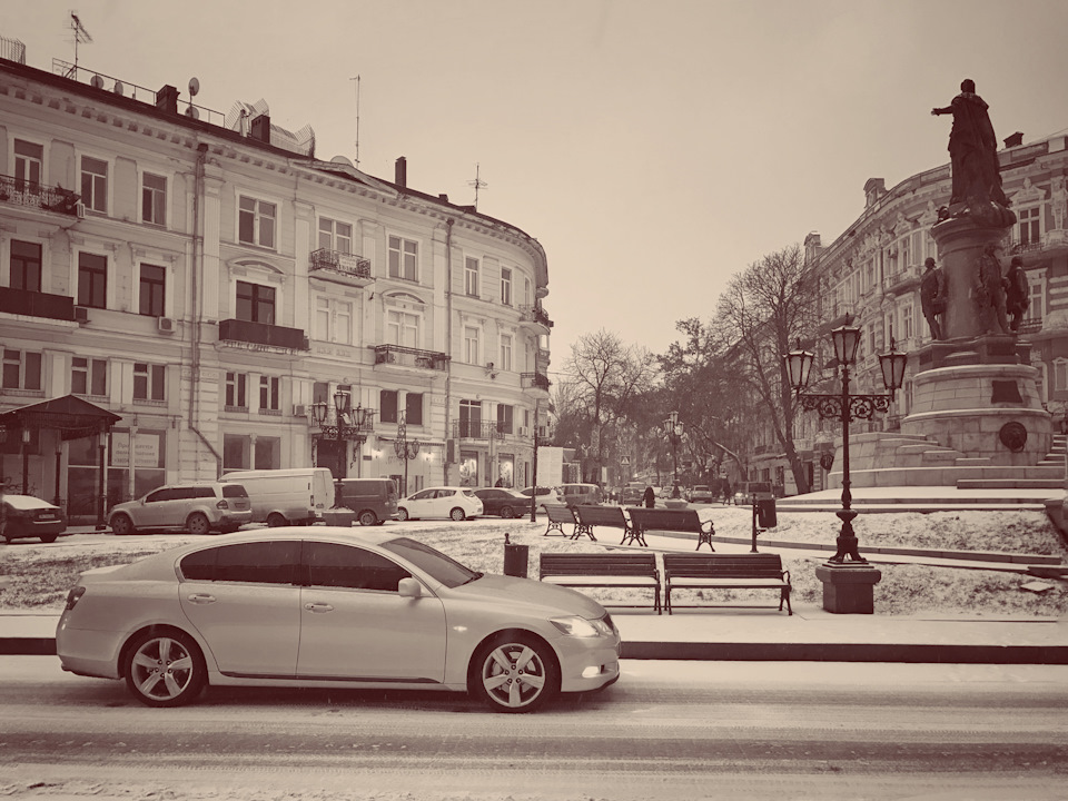 Різдвяний сніг в Одесі 1