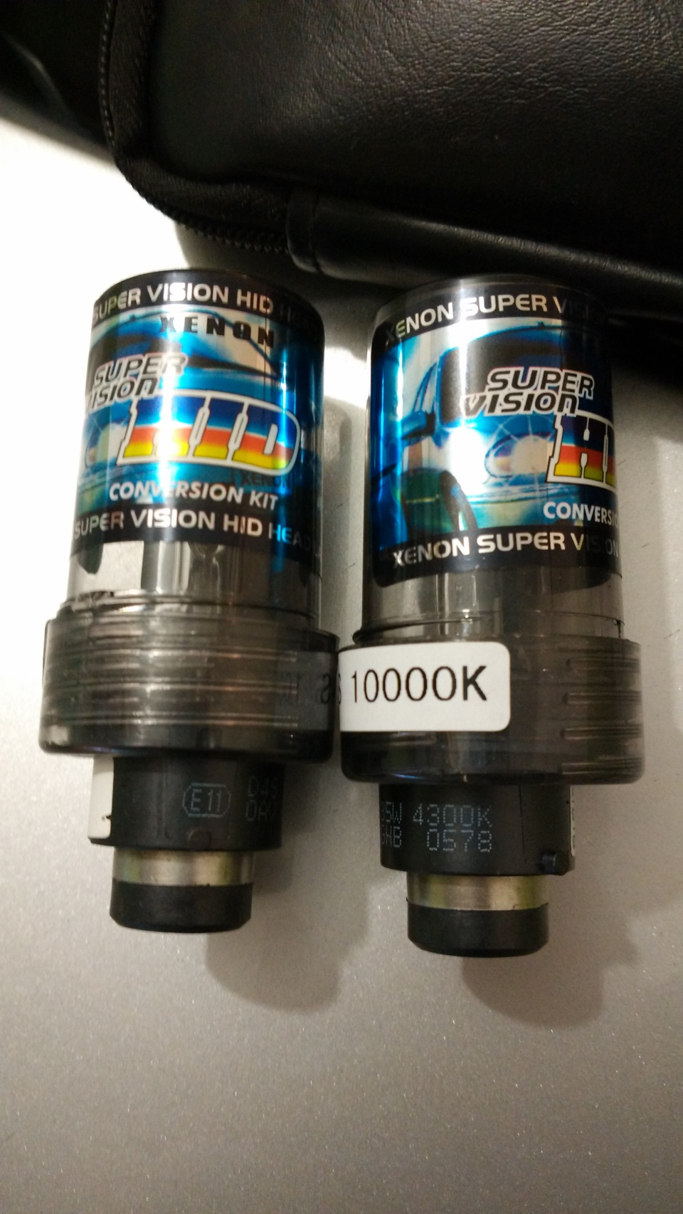 Ксенон 10000k vs 4300k 1