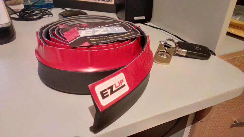 Lexus restyling part 3 - EZ lip 2
