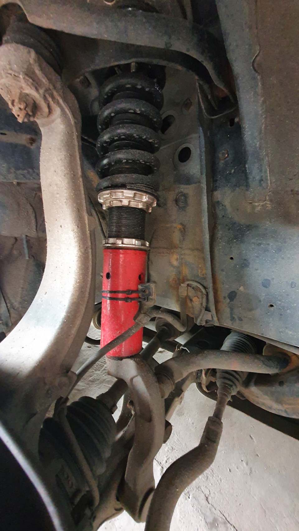 Койли або Coilovers BC Racing на AWD 4