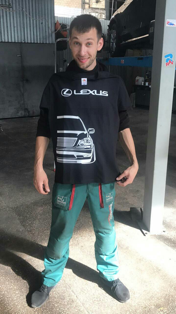 Футболки для LEXUS TEAM 1