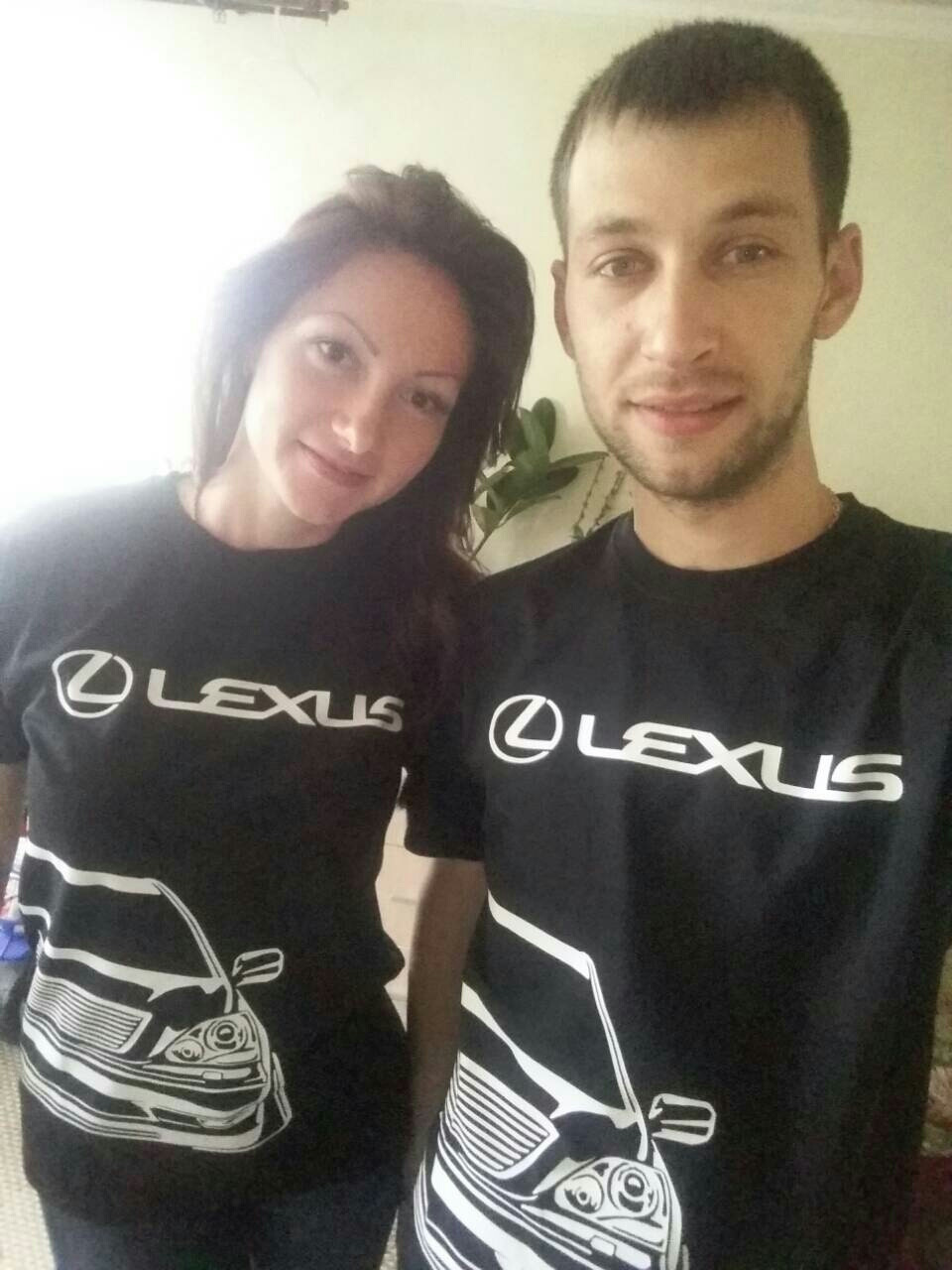 Футболки для LEXUS TEAM 2