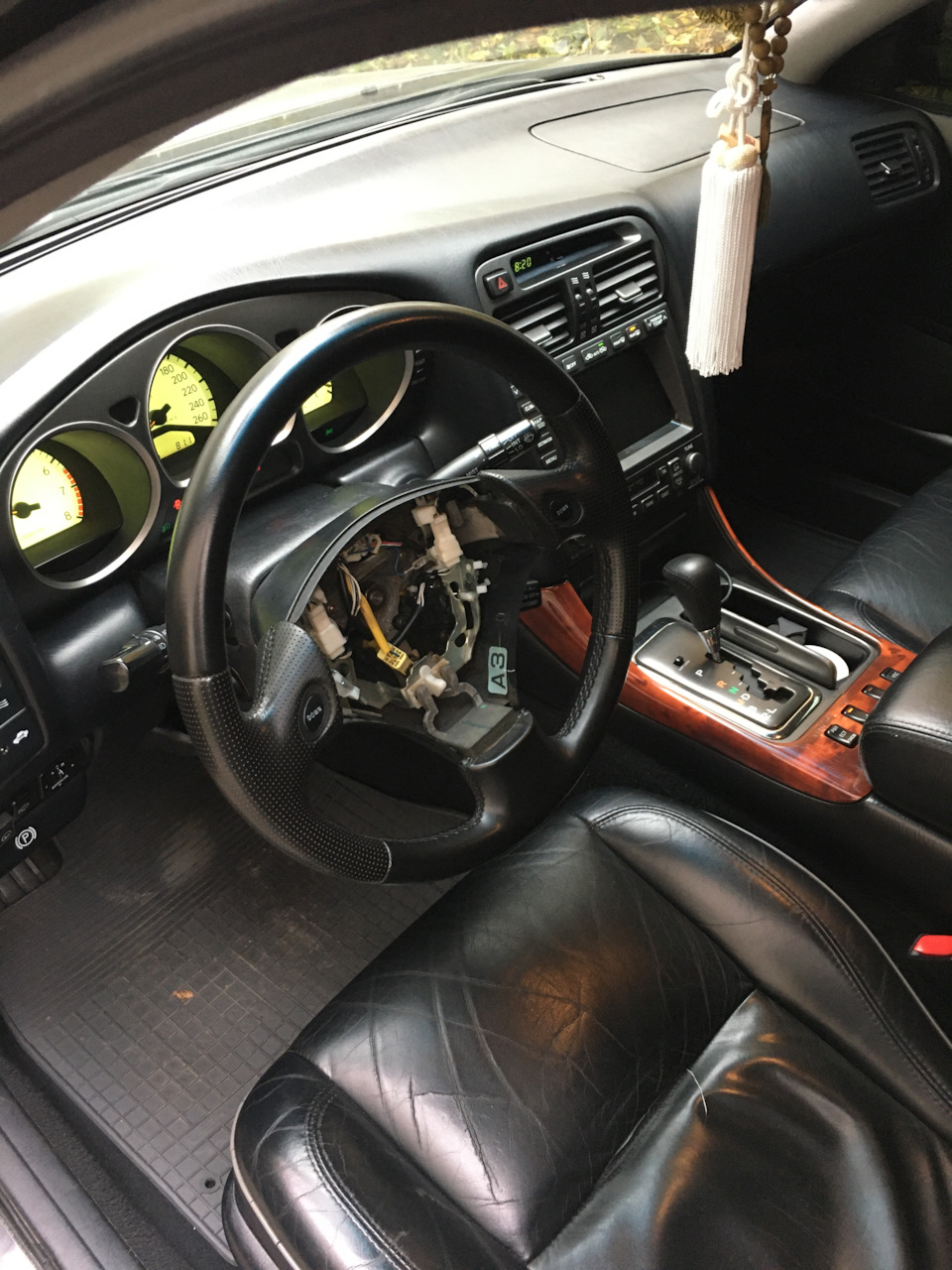 Заміна рульової колонки Lexus Gs300 jzs160 2