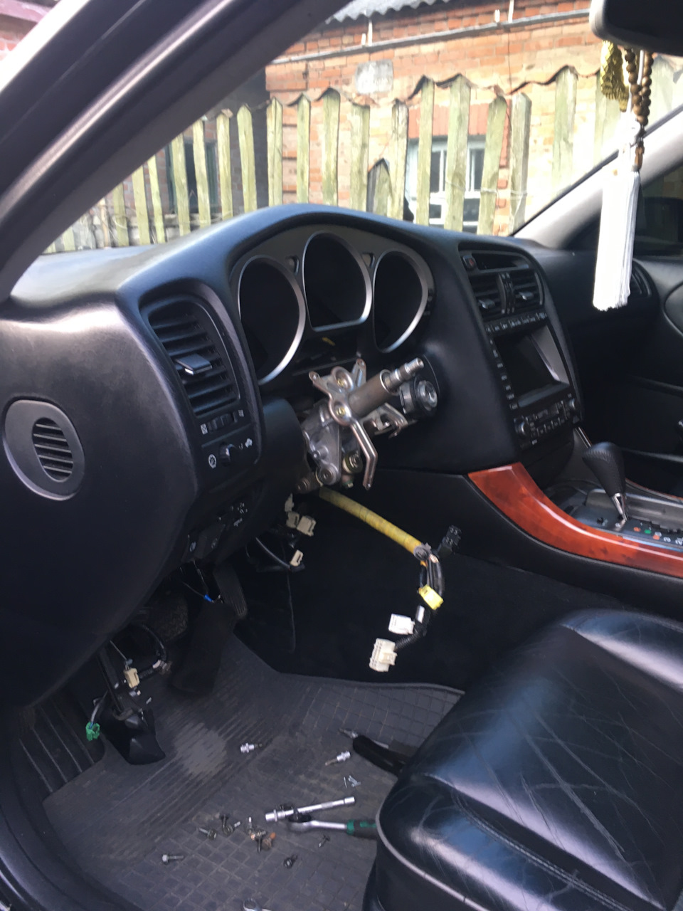 Заміна рульової колонки Lexus Gs300 jzs160 3