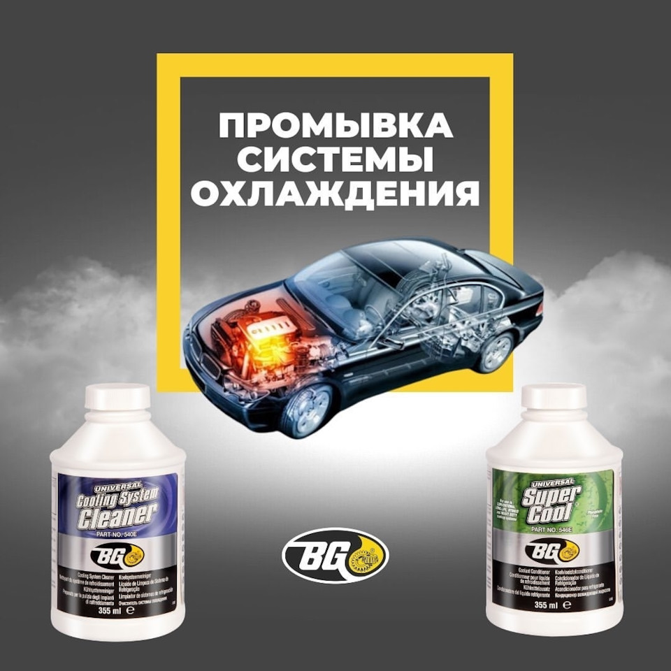 Обслуговування системи охолодження за технологією BG 1