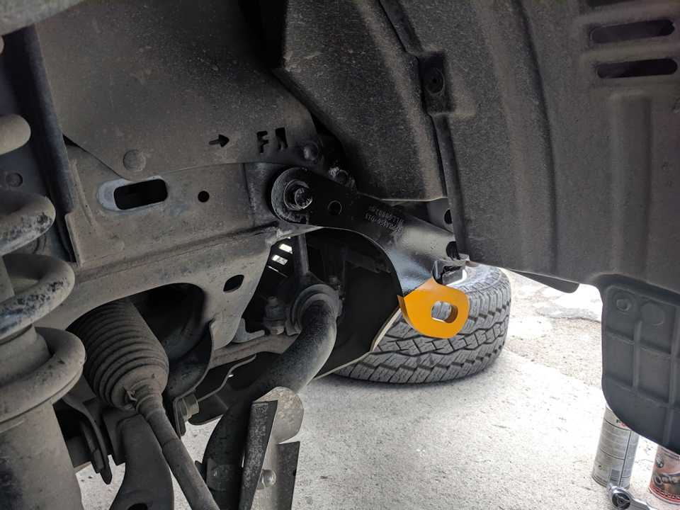 Передні буксирувальні петлі з Австралії або front recovery points. 5