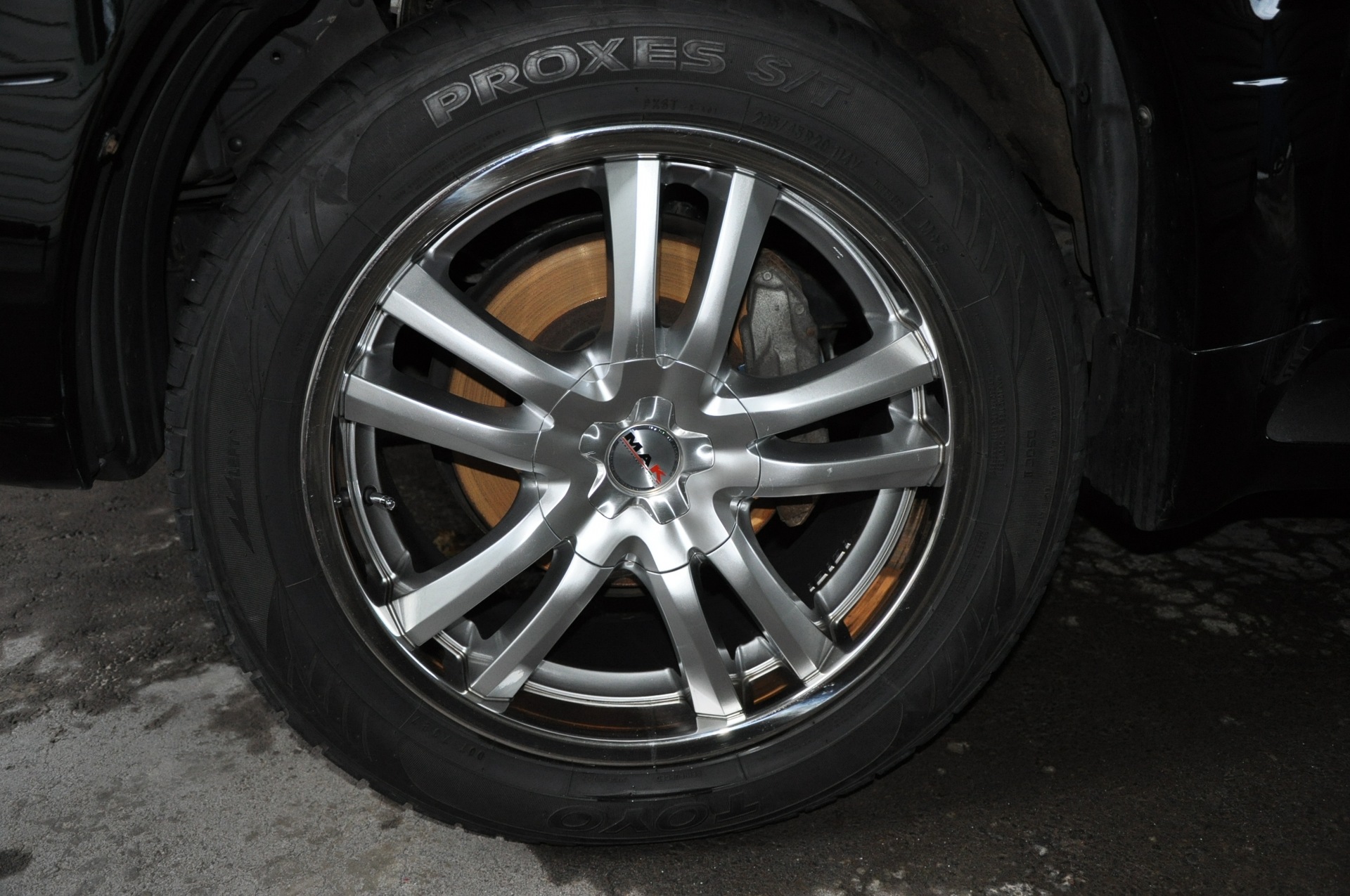 Диски MAK R20 + літня гума TOYO 295/45 1