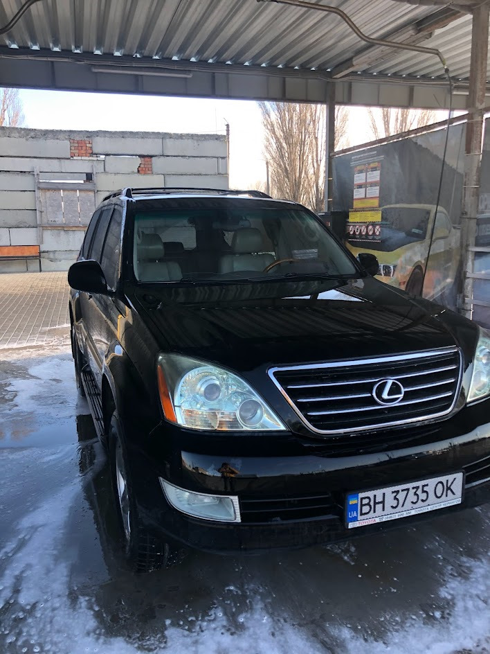 Пінок при зупинці gx470 4
