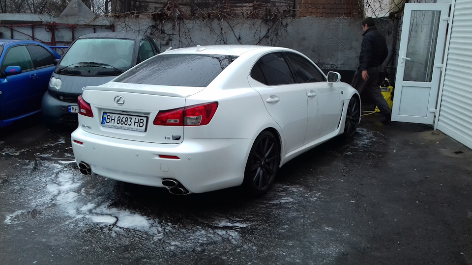 Lexus IS F dynorun + exhaust 3