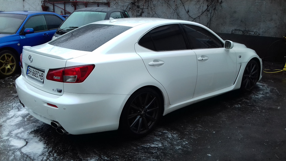 Lexus IS F dynorun + exhaust 2
