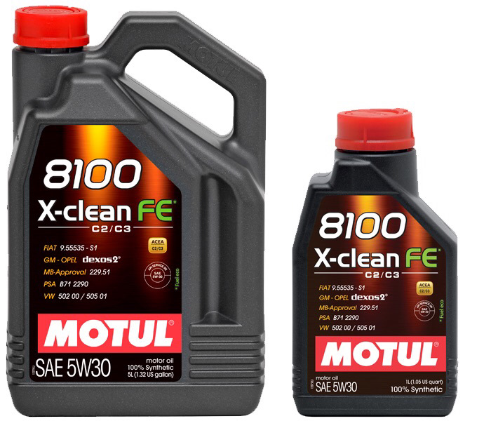 motul 8100 x-clean 5w-30 fe 1