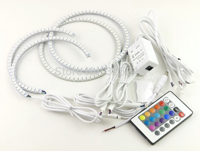 Ксенон, лінзи та ангельські led очі 4