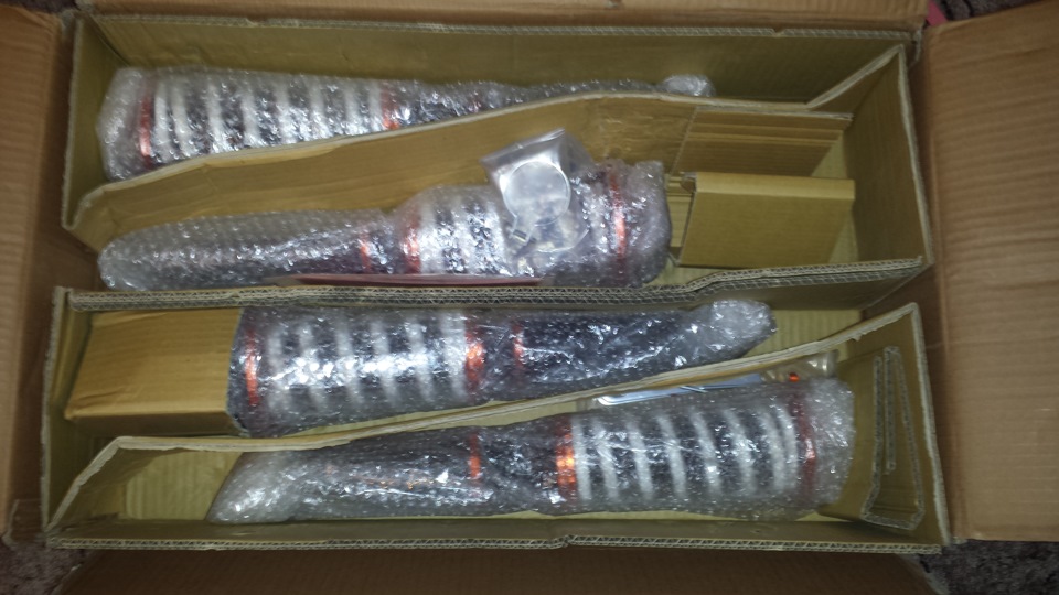 Стійки койловери = DGR Track coilover kit 1