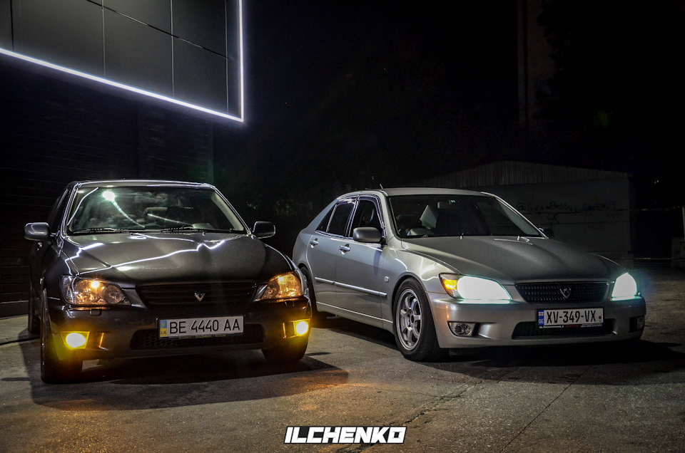 Lexus and Altezza rs200 1