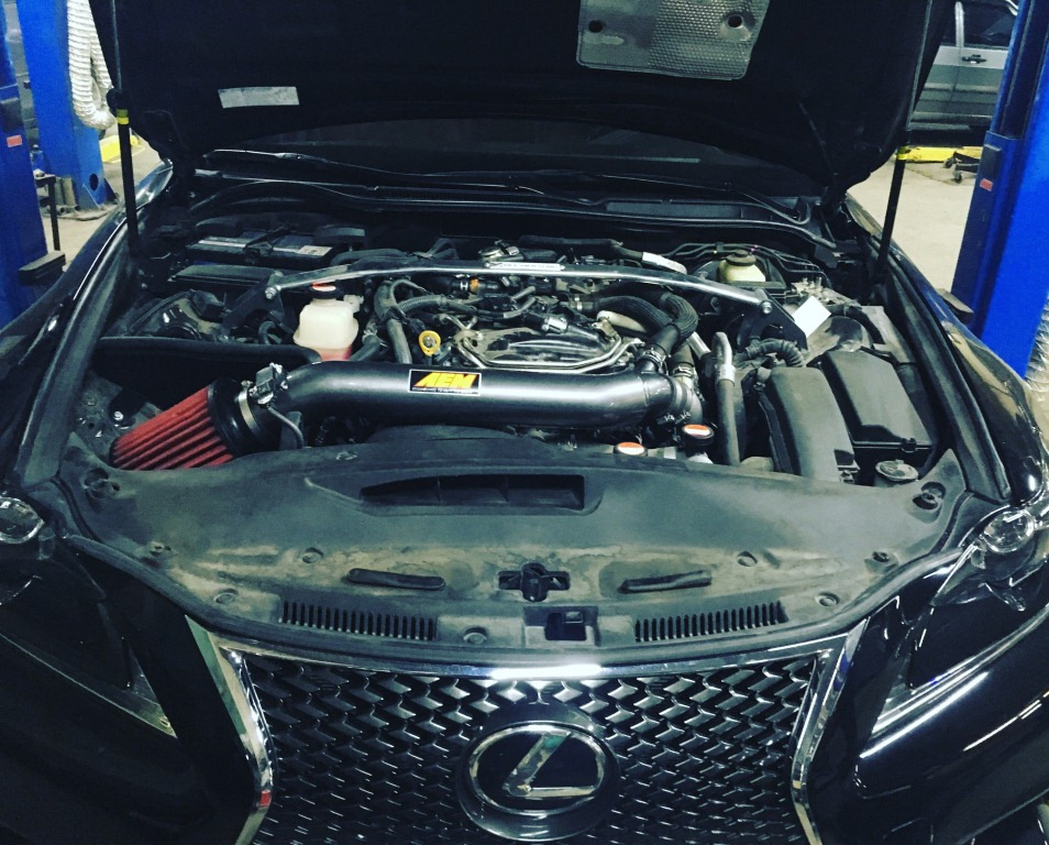 AEM Cold air intake / Розпірка 3