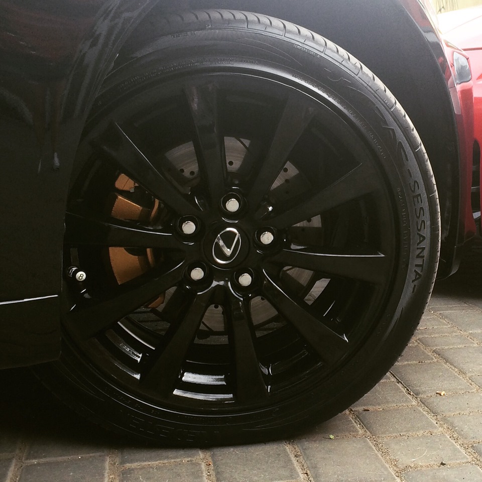 №15-Мої нові-старі диски після порошкового фарбування 1