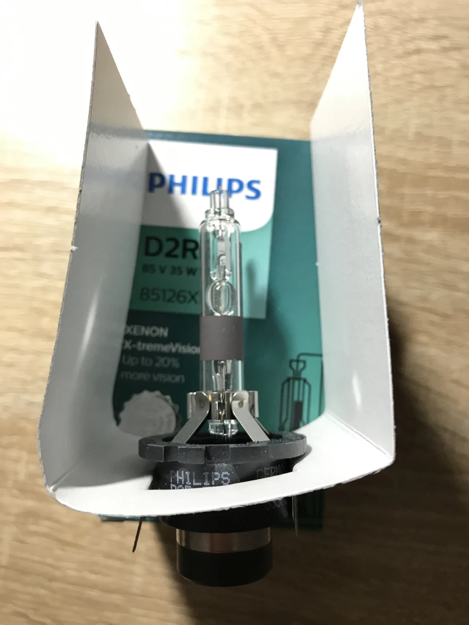 лампи ближнього світла Philips Xenon X-treme Vision gen2 d2r