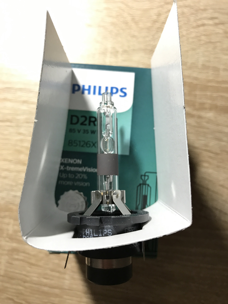 лампи ближнього світла Philips Xenon X-treme Vision gen2 d2r 1