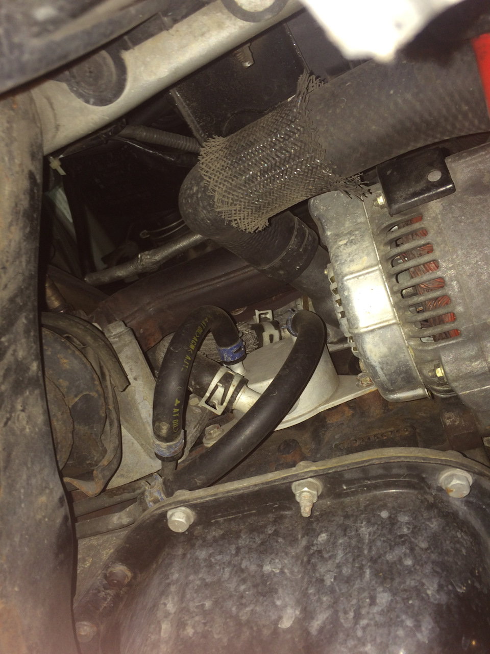 Тюнінг гідроблоку А650Е + oil cooler Mishimoto + thermostat Male/Behr - частина 2 установка та перші враження. 2