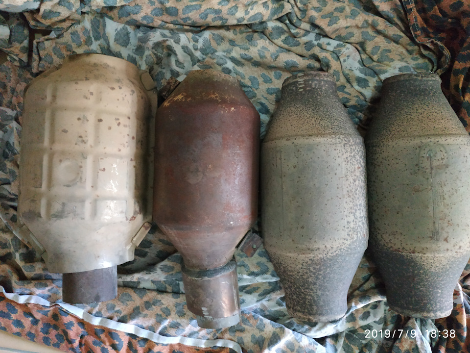 ТО-16 Видалення 4 каталізаторів 4