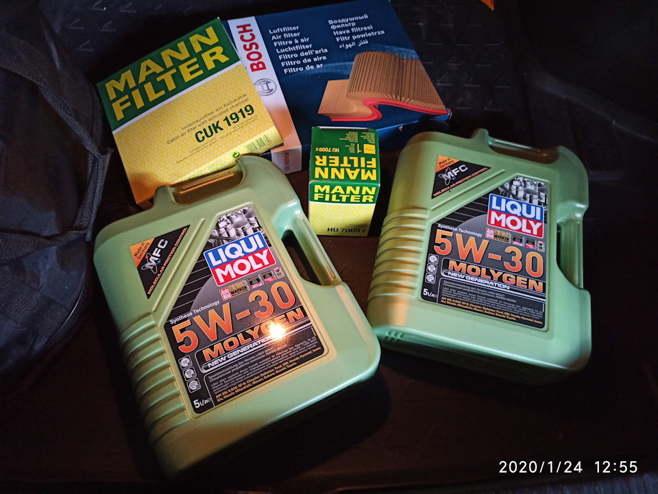 ТО-24 Заміна мастила у двигуні, перехід на Liqui Moly 1