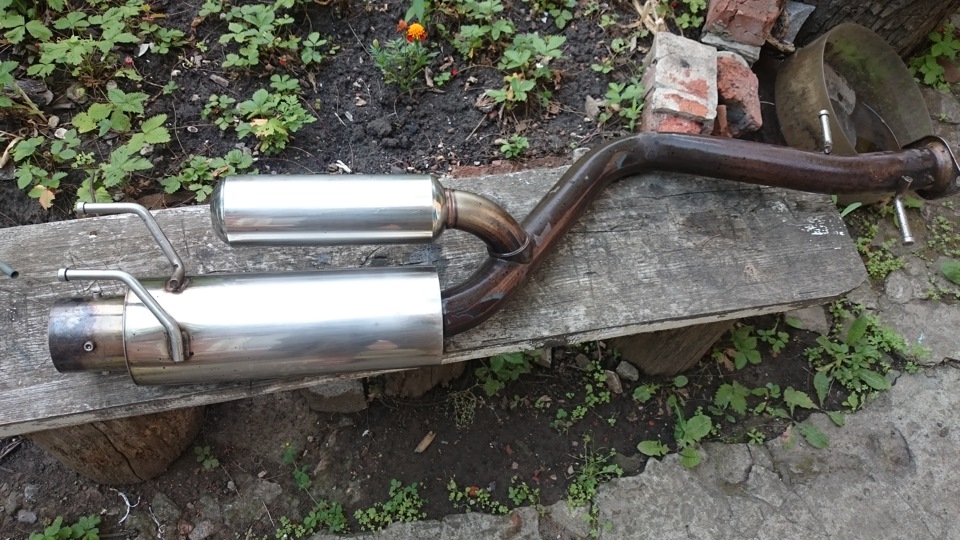 Встановлення вихлопу, частина 1, примірка. 5