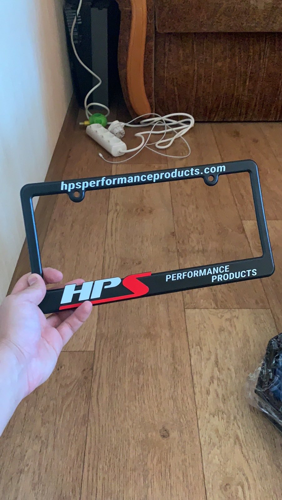 Повітряний фільтр F-Sport + червоний силіконовий повітрозабірний шланг HPS 3