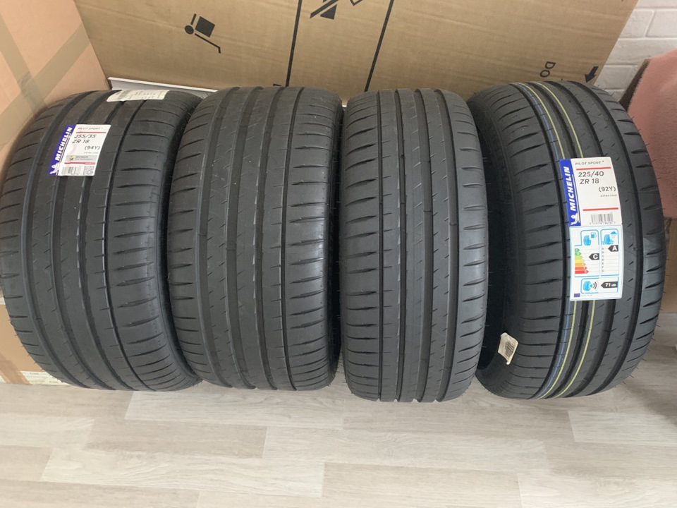 Нові тапки на літо. Michelin Pilot Sport 4. 2