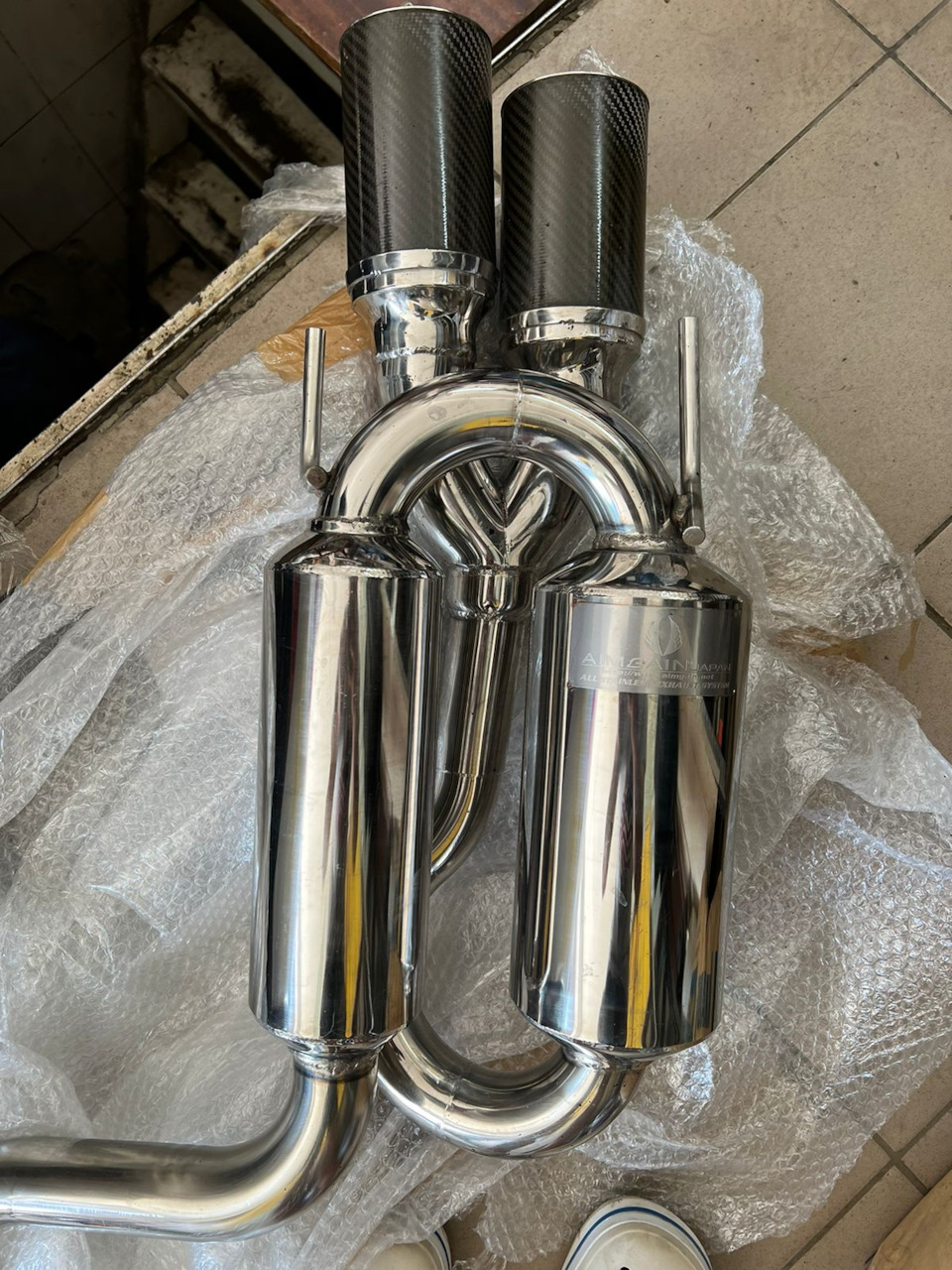 Вихлоп Aimgain Carbon 1